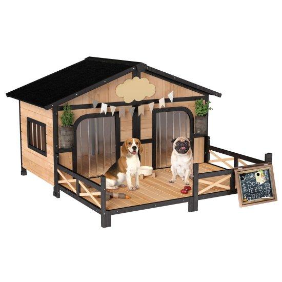 Ahşap Köpek Kulübesi