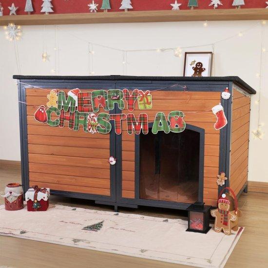 Ahşap Köpek Kulübesi