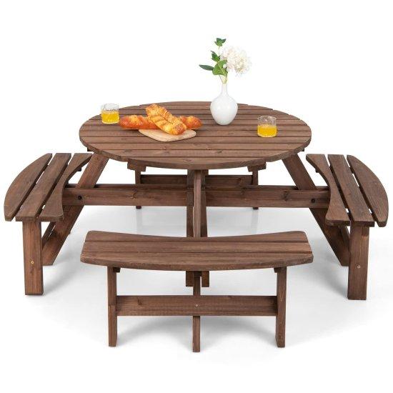 Ahşap Piknik Masası