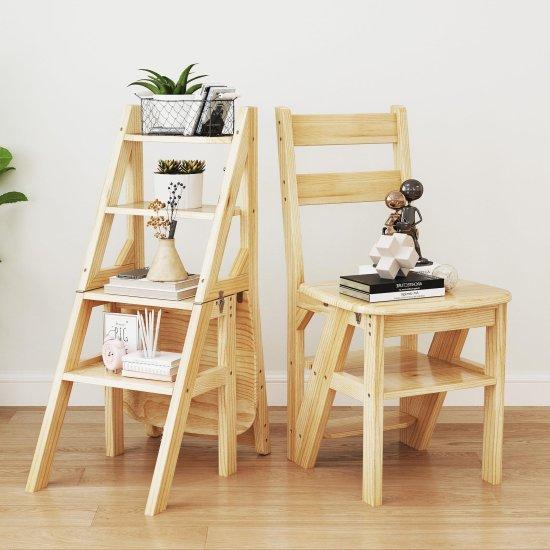 Ahşap Sandalye Merdiven