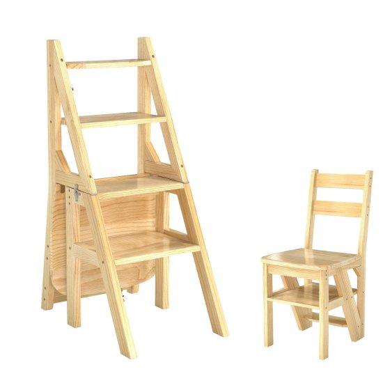 Ahşap Sandalye Merdiven