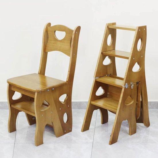 Ahşap Sandalye Merdiven