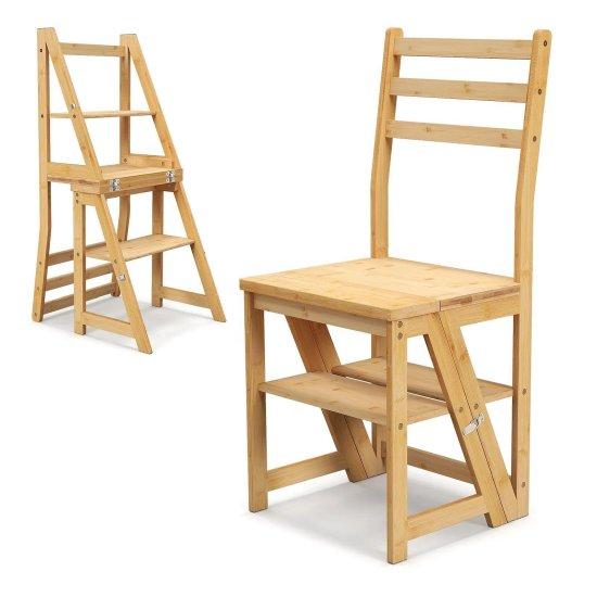 Ahşap Sandalye Merdiven