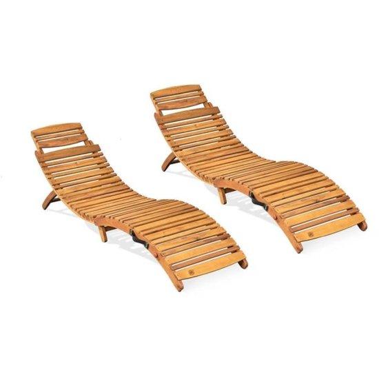 Ahşap Şezlong Sandalye