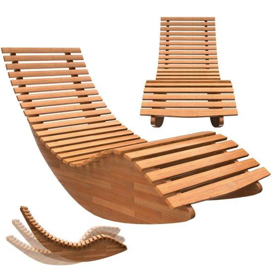 Ahşap Şezlong Sandalye