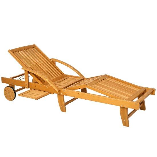 Ahşap Şezlong Sandalye