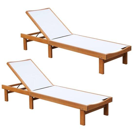 Ahşap Şezlong Sandalye