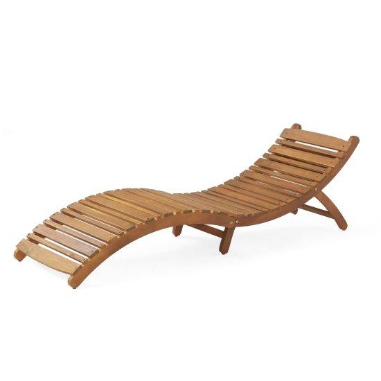 Ahşap Şezlong Sandalye