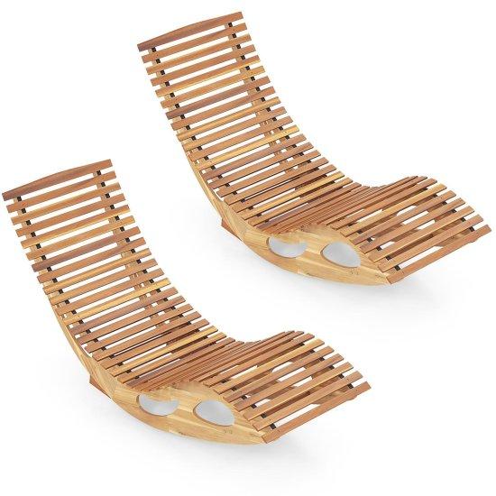 Ahşap Şezlong Sandalye