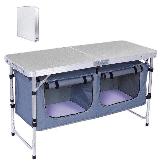 Alüminyum Katlanabilir Piknik Kamp Masası