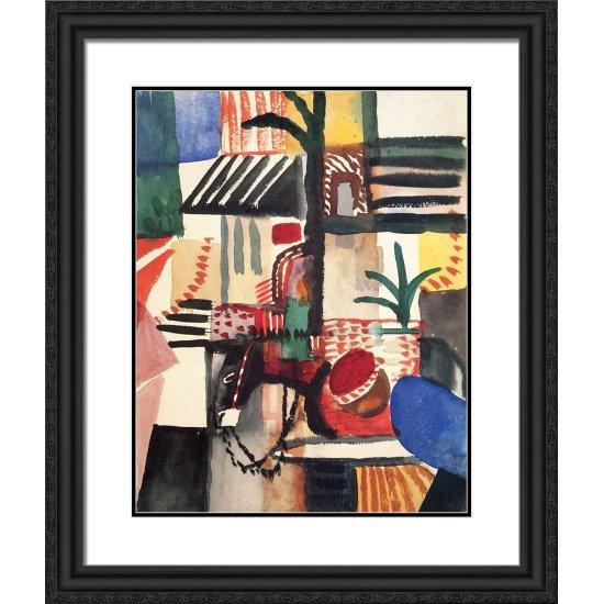 August Macke Eşek Ve Adam Tablosu