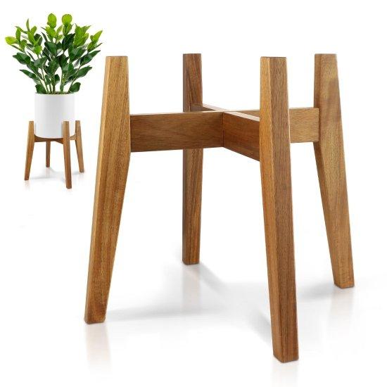 Ayaklı Ahşap Saksı