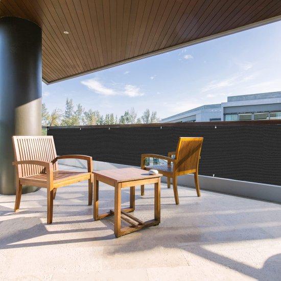 Balkon Ahşap Çit
