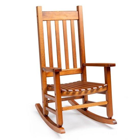 Bambu Sallanır Sandalye