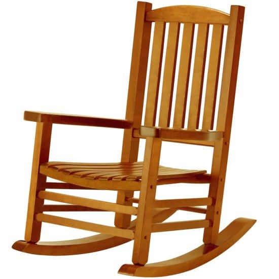 Bambu Sallanır Sandalye