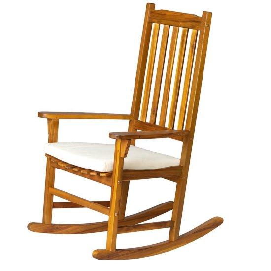 Bambu Sallanır Sandalye