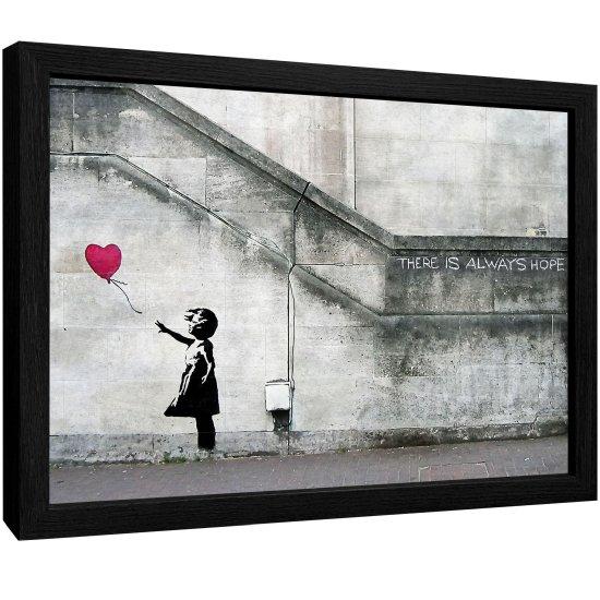 Banksy Kırmızı Balonlu Kız