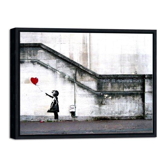 Banksy Kırmızı Balonlu Kız
