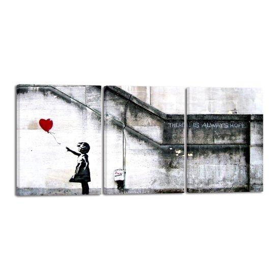 Banksy Kırmızı Balonlu Kız