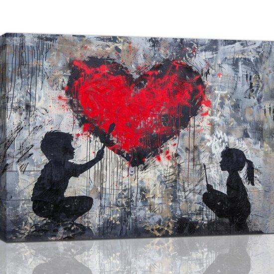 Banksy Kırmızı Balonlu Kız