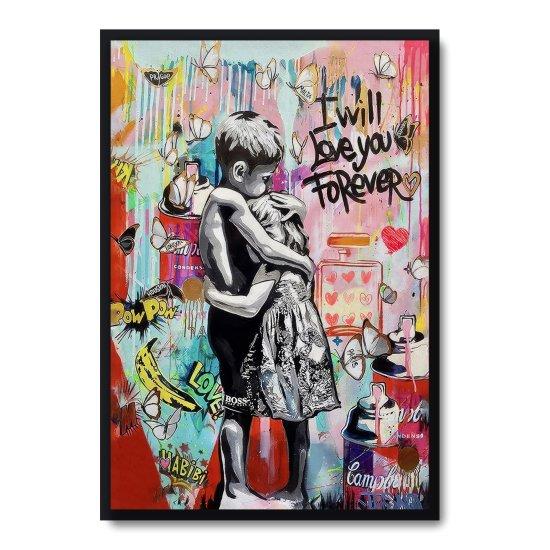 Banksy Kırmızı Balonlu Kız