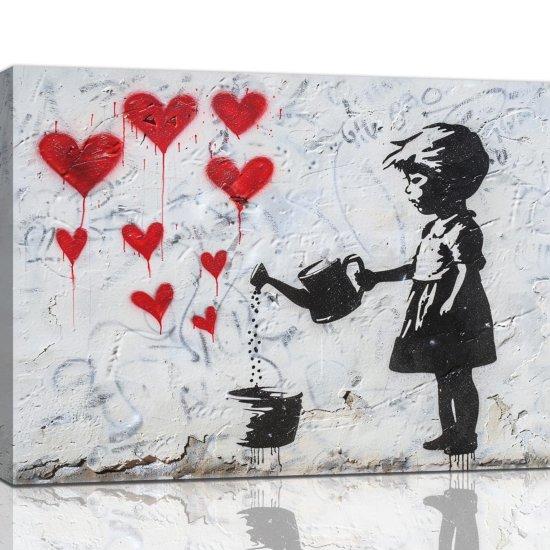 Banksy Kırmızı Balonlu Kız