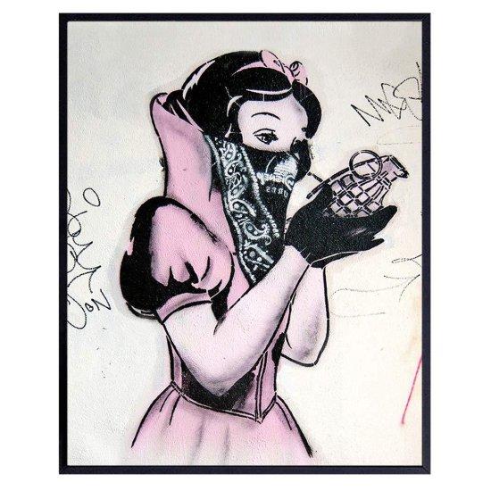 Banksy Kırmızı Balonlu Kız