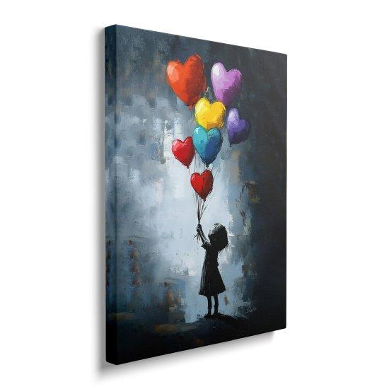 Banksy Kırmızı Balonlu Kız