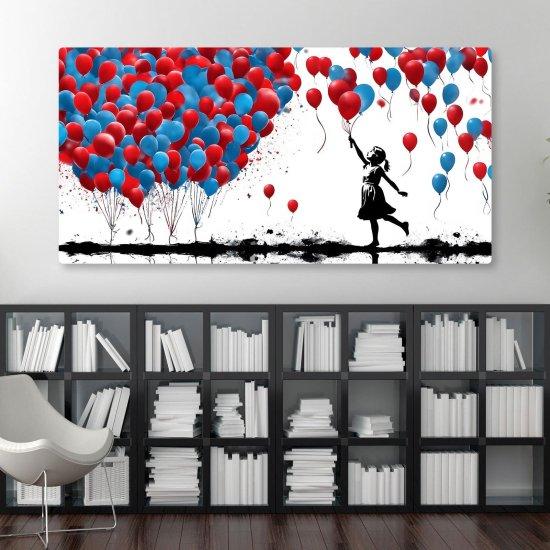 Banksy Kırmızı Balonlu Kız