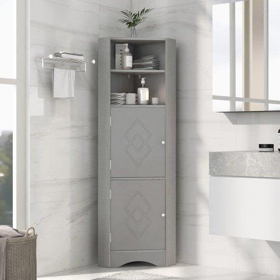 Banyo Köşe Dolap