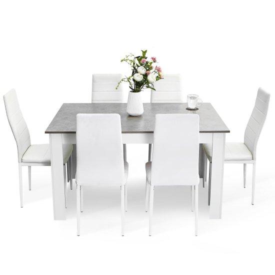 Beyaz Yemek Odası Takımları