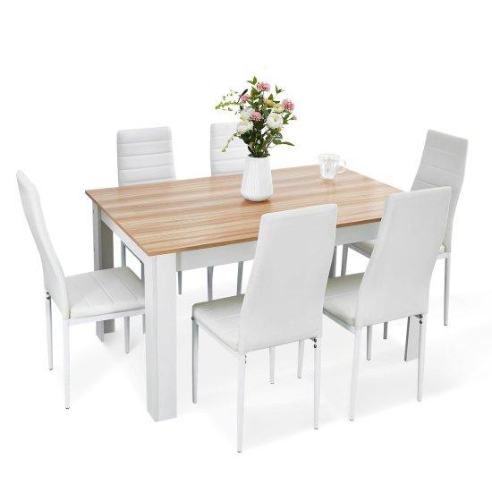 Beyaz Yemek Odası Takımları
