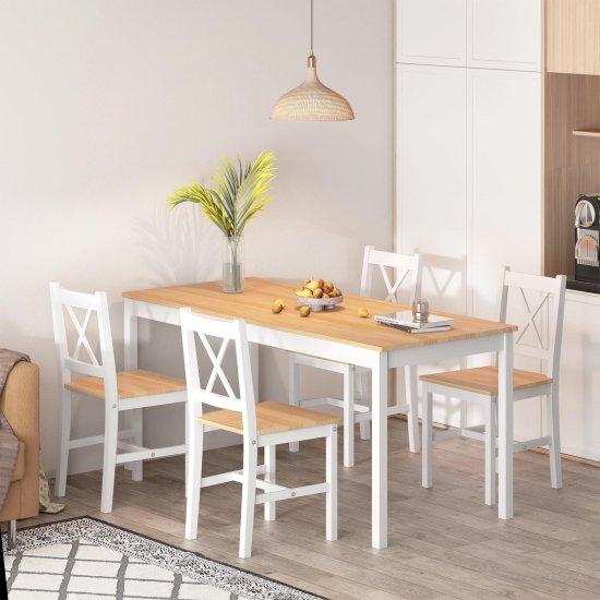 Beyaz Yemek Odası Takımları