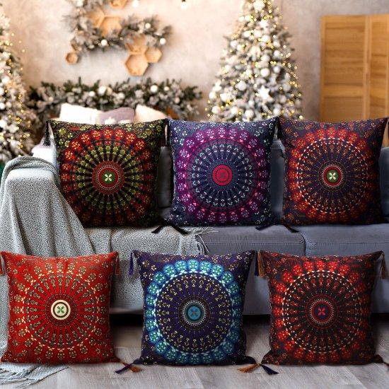 Bohem Kırlent Kılıfı