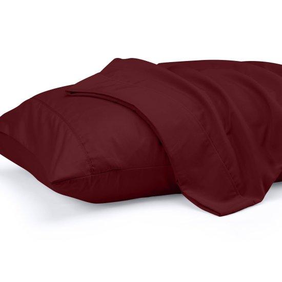 Bordo Kırlent Kılıfı