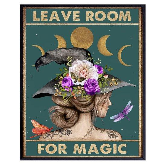 Büyücü Kadın Kanvas Tablo