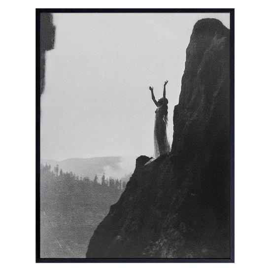 Büyücü Kadın Kanvas Tablo