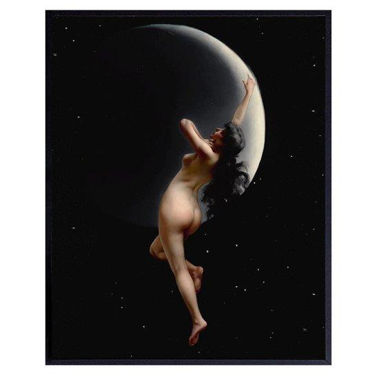 Büyücü Kadın Kanvas Tablo