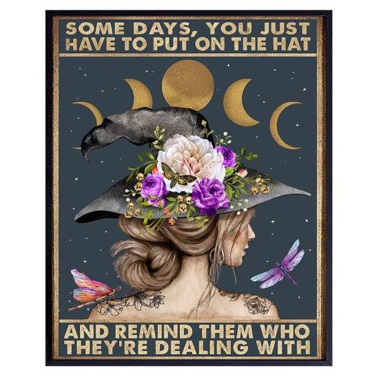 Büyücü Kadın Kanvas Tablo