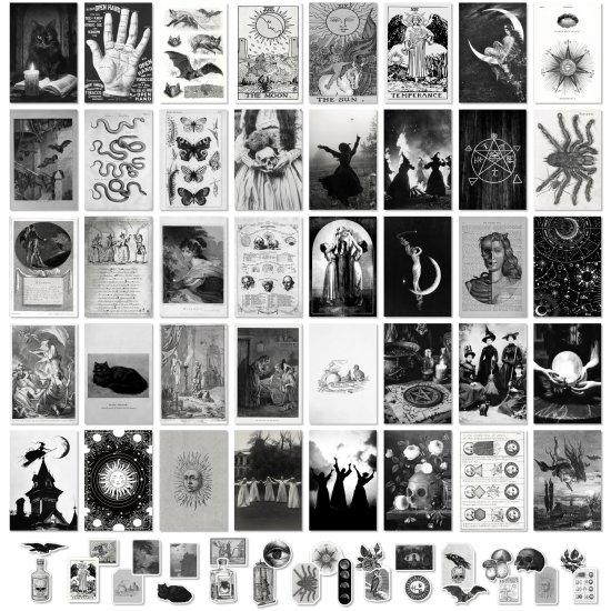 Büyücü Kadın Kanvas Tablo