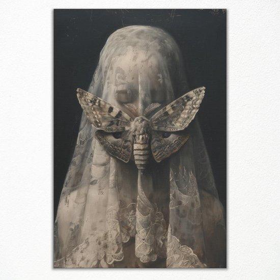 Büyücü Kadın Kanvas Tablo