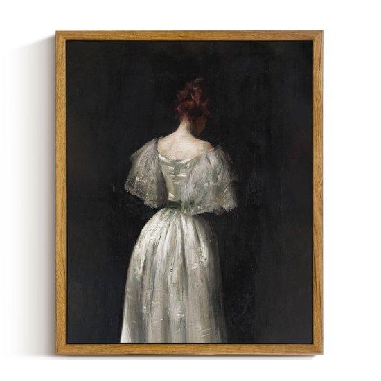 Büyücü Kadın Kanvas Tablo