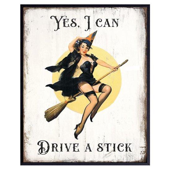 Büyücü Kadın Kanvas Tablo