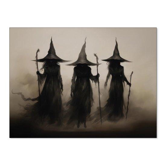 Büyücü Kadın Kanvas Tablo