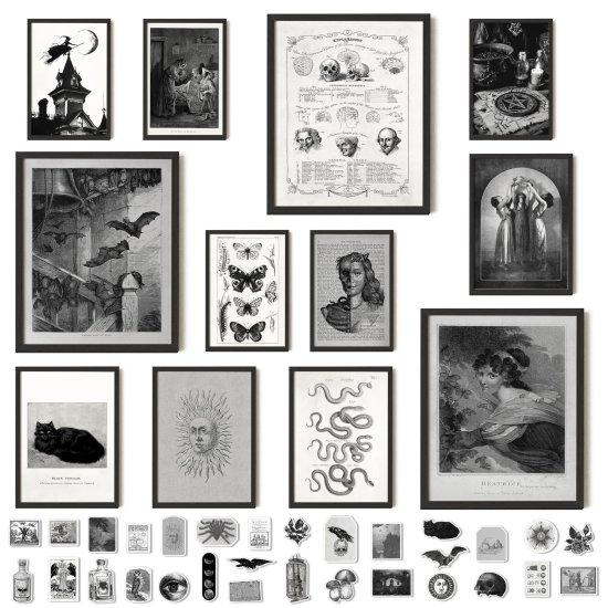 Büyücü Kadın Kanvas Tablo