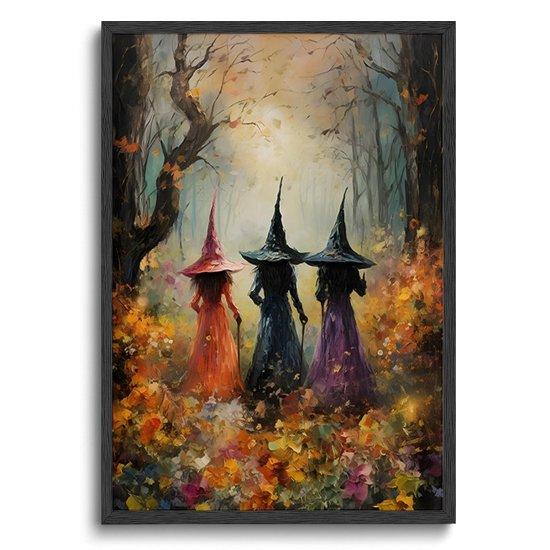 Büyücü Kadın Kanvas Tablo