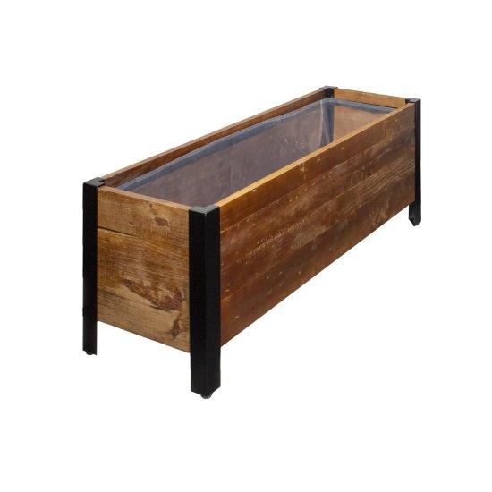 Büyük Ahşap Saksı