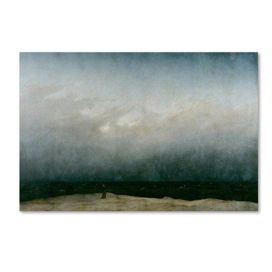 Caspar David Friedrich Yalnız Ağaç Kanvas Tablo