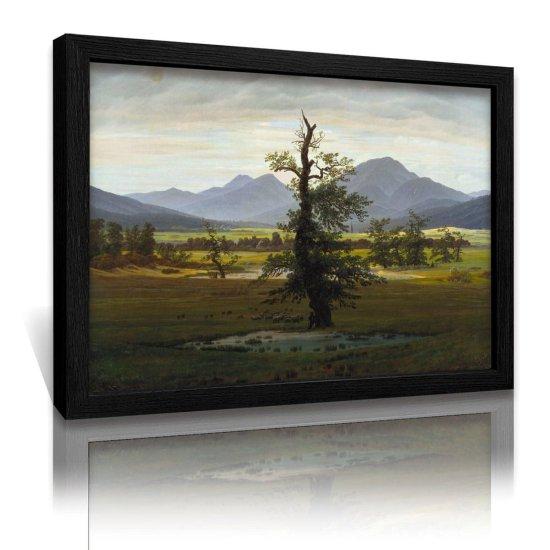 Caspar David Friedrich Yalnız Ağaç Kanvas Tablo