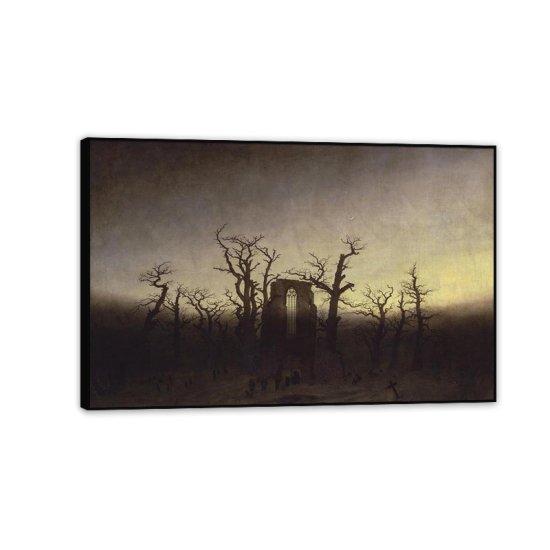Caspar David Friedrich Yalnız Ağaç Kanvas Tablo